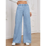 Thin Denim Trousers