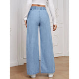 Thin Denim Trousers