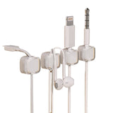 Transparent Magnetic Cable Organizer