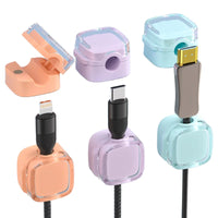Transparent Magnetic Cable Organizer