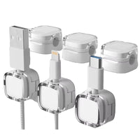 Transparent Magnetic Cable Organizer