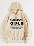 Women's Hoodie Letter Printed Cotton Casual