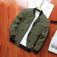 Autumn Men Casual Bomber Jacket