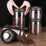 Moisture-Proof Air Extraction Airtight Container Coffee Set