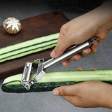 Kitchen Vegetable Peeler Stainless Steel Potato Peeler Slicer Korean Carrot Grater Shredder Multifunctional Fruit Veggie Tools