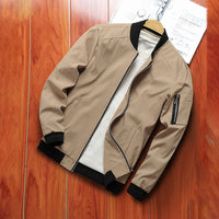 Autumn Men Casual Bomber Jacket