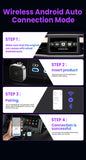 CarPlay Android Auto Wireless Adapter Plug And Play Bluetooth WiFi Auto Connection