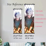 Naruto Hot Japanese Anime Scroll Canvas Wall Hanging Painting Kakashi Home Anime Poster Sasuke Art Room Decoration Kid Gift