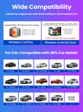 CarPlay Android Auto Wireless Adapter Plug And Play Bluetooth WiFi Auto Connection