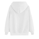 Printed Top Loose Pullover Hoodie