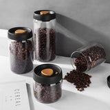 Moisture-Proof Air Extraction Airtight Container Coffee Set