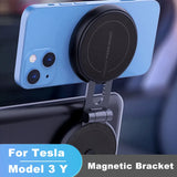 Hidden Magnetic Car Phone Holder For Tesla
