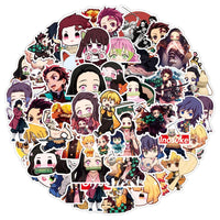 10/30/50PCS Demon Slayer Anime Kamado Nezuko Stickers DIY Phone Laptop Luggage Skateboard Graffiti Decals Fun for Kid Toys Gift