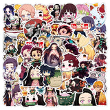 10/30/50PCS Demon Slayer Anime Kamado Nezuko Stickers DIY Phone Laptop Luggage Skateboard Graffiti Decals Fun for Kid Toys Gift