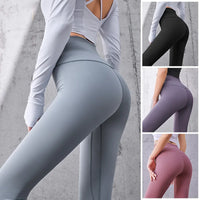 High Waisted Leggings for Women - Soft Opaque Slim Tummy Control Printed Pants for Running Cycling Yoga