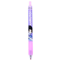 Naruto Anime Black Pen Cartoon 0.5mm Press Bullet-point Gel Pen Uchiha Itachi Kakashi Sasuke Stationery Student Gift Random 1pcs