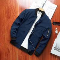 Autumn Men Casual Bomber Jacket