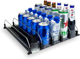 Drink Organizer for Fridge, Self-Pushing Soda Can Dispenser