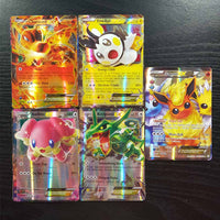 60PCS Pokemon Cards TAKARA TOMY Game VMAX GX EX MEGA Trading Booster Box