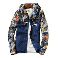 Hooded Jackets Autumn Floral