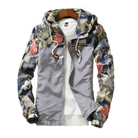 Hooded Jackets Autumn Floral