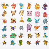 50/100Pcs Pokemon Stickers