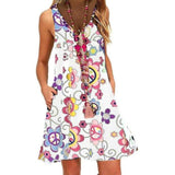 Casual Bohemian Beach Dress