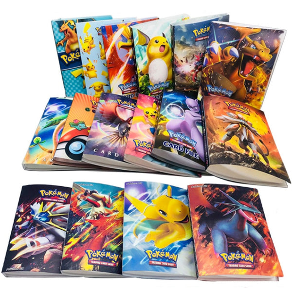 240 Pcs Holder Album - 24style Pokemon Cards Album Book