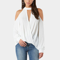 Off Shoulder Halter