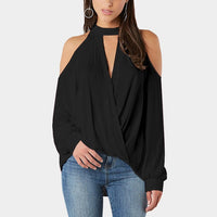 Off Shoulder Halter