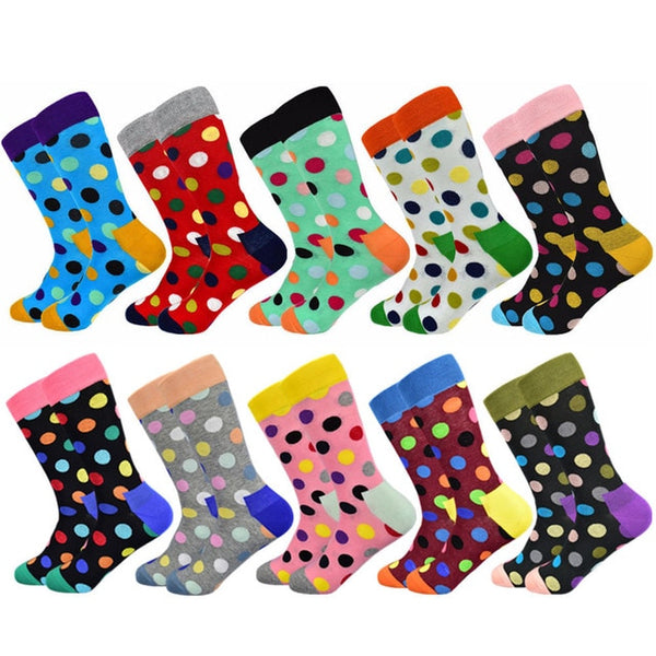 Polka Dot Dress Socks