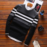 Striped Cotton Sweater