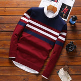 Striped Cotton Sweater