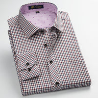 Plaid/Stripe Dress Shirt