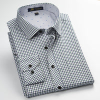 Plaid/Stripe Dress Shirt