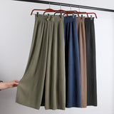 Wide leg Pants - Elastic waist