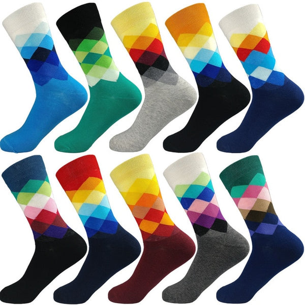 Argyle Socks Dress Socks