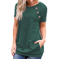 O-Neck Top Casual T-Shirt