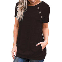 O-Neck Top Casual T-Shirt