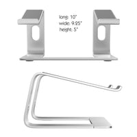 LARICAR Laptop Stand Holder Aluminum Stand For MacBook Portable Laptop Stand Holder  Desktop Holder Notebook PC Computer Stand