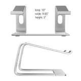 LARICAR Laptop Stand Holder Aluminum Stand For MacBook Portable Laptop Stand Holder  Desktop Holder Notebook PC Computer Stand