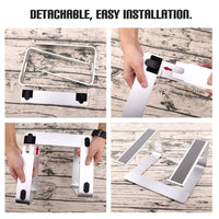LARICAR Laptop Stand Holder Aluminum Stand For MacBook Portable Laptop Stand Holder  Desktop Holder Notebook PC Computer Stand