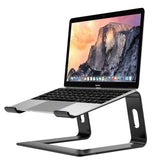 LARICAR Laptop Stand Holder Aluminum Stand For MacBook Portable Laptop Stand Holder  Desktop Holder Notebook PC Computer Stand