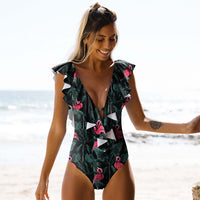 Sexy One Piece Swimsuit Push Up