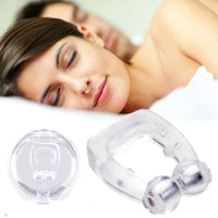 1pcs Magnetic Anti Snore Nasal Stopper Nose Clip To Stop Snoring Sleep Tray Sleeping Aid Apnea Guard Night Device With Case