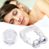 1pcs Magnetic Anti Snore Nasal Stopper Nose Clip To Stop Snoring Sleep Tray Sleeping Aid Apnea Guard Night Device With Case