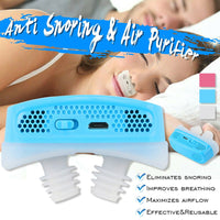 Micro CPAP Anti Snoring Electronic Device for Sleep Apnea Stop Snore Aid Stopper