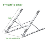 Laptop Stand Rack X Style Adjustable Foldable Aluminum Alloy Office Desktop Notebook Holder Desk For 7-15 Inch Macbook Pro Air