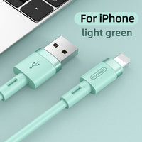 Charger For iPhone 12 Pro Max 11 X XR XS 8 7 6 6s 5 iPad Cord for Charging Charger Cable Liquid Silicone Cable For iPhone Cable