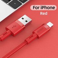 Charger For iPhone 12 Pro Max 11 X XR XS 8 7 6 6s 5 iPad Cord for Charging Charger Cable Liquid Silicone Cable For iPhone Cable